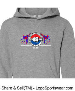 2024 Adult Sweatshirt | Grey Design Zoom