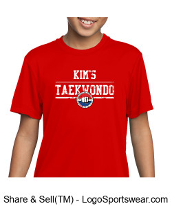 2024 Kid's T-Shirt | Red Design Zoom