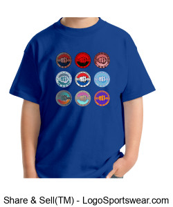 25 Grid - Youth - Blue Design Zoom