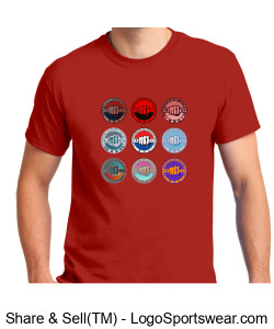 25 Grid - Adult - Red Design Zoom