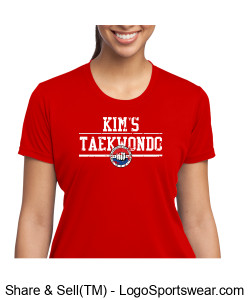 2024 Women's T-Shirt | Red Design Zoom