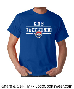 2024 Adult T-Shirt | Blue Design Zoom