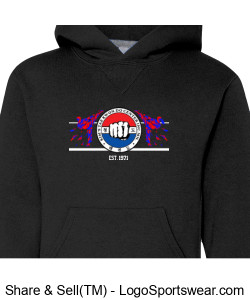 2024 Youth Sweatshirt | Black Design Zoom